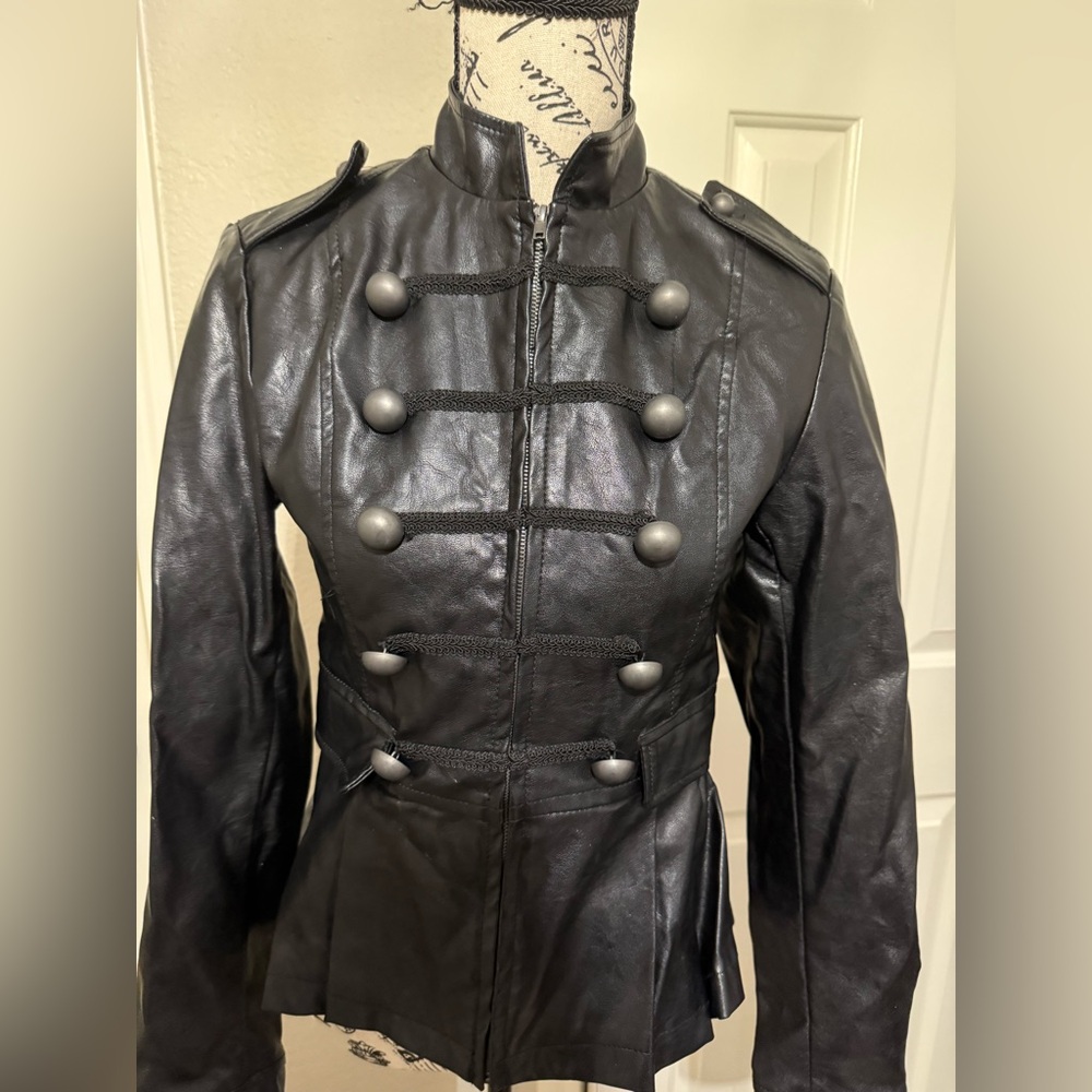 Black Military Style Jacket